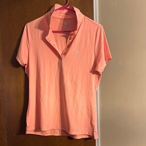 Women's Coral Polo Shirt